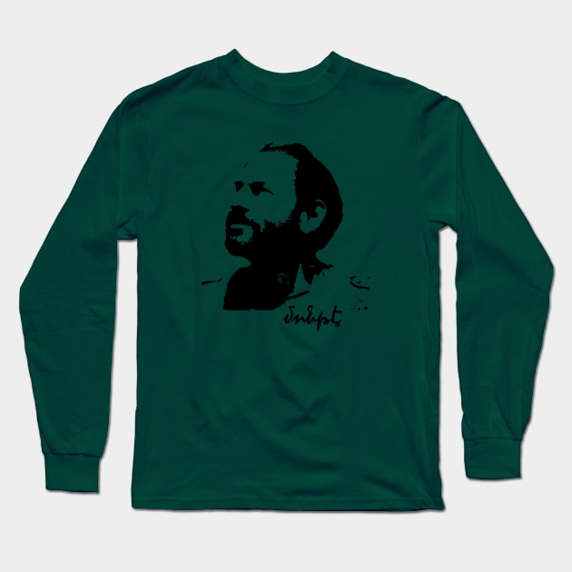 Monte Melkonian Long Sleeve T-Shirt by armeniapedia